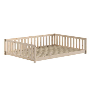 Lit sebastien lit capitaine SEBASTIEN DUO 140 x 200 cm - Pin massif, nature