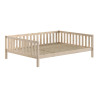 Lit sebastien lit capitaine SEBASTIEN DUO 140 x 200 cm - Pin massif, nature