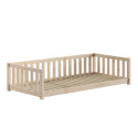 Lit sebastien lit capitaine SEBASTIEN DUO 90 x 200 cm - Pin massif, nature