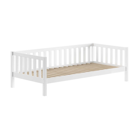 Lit sebastien lit capitaine SEBASTIEN DUO 90 x 200 cm - Pin massif, blanc