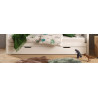 Lit gigogne SEBASTIEN 90 x 190 cm - Pin massif, blanc