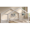 Kit de conversion sebastien toit pour dakb1414 SEBASTIEN DUO - Pin massif, blanc