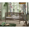 Lit bébé/junior noix RUFUS 70 x 140 cm - Hêtre, noyer