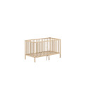 Lit bébé/junior RUFUS 70 x 140 cm - Hêtre, nature
