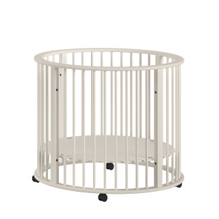Parc bébé rufus parc bébé ø 90 cm RUFUS ROND - Hêtre, argile