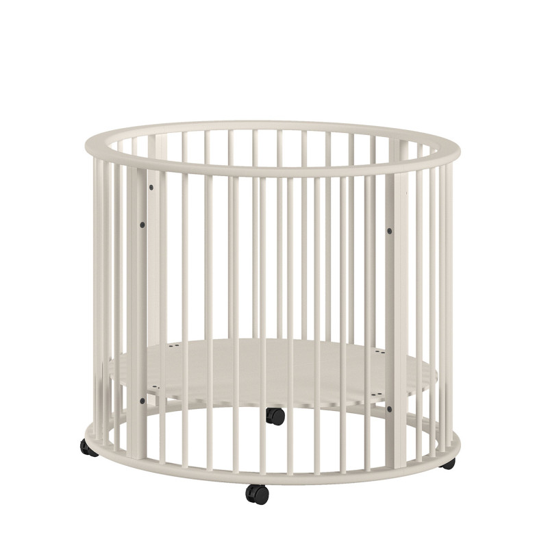 Parc bébé rufus parc bébé ø 90 cm RUFUS ROND - Hêtre, argile