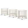 Parc bébé rufus parc bébé ø 90 cm RUFUS ROND - Hêtre, argile