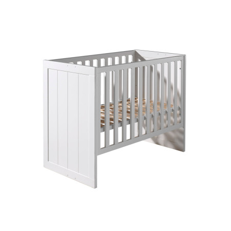 Côtés pour lit bébé transformable ALCESTE - Pin massif, blanc