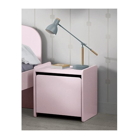 Chevet SATSUKI - MDF, rose