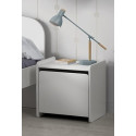 Chevet SATSUKI - MDF, blanc