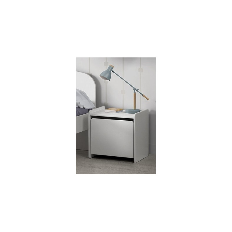 Chevet SATSUKI - MDF, blanc
