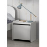 Chevet SATSUKI - MDF, blanc
