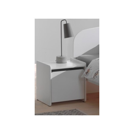 Chevet SATSUKI - MDF, blanc