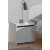Chevet SATSUKI - MDF, blanc