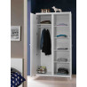 Armoire 2 portes DOROTHY - MDF, blanc