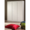 Armoire 3 portes DOROTHY - MDF, blanc