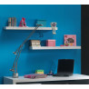 Étagère murale (2 pcs) DOROTHY - MDF, blanc