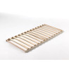 Sommier cadre 13 lattes AGNAN 90 x 200 cm - Bois massif