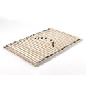 Sommier cadre 26 lattes AGNAN 120 x 200 cm - Bois massif