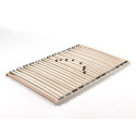 Sommier cadre 26 lattes AGNAN 140 x 200 cm - Bois massif