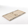 Sommier cadre 26 lattes AGNAN 90 x 190 cm - Bois massif