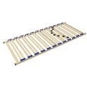 Sommier cadre 24 lattes AGNAN 80 x 200 cm - Bois massif