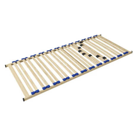 Sommier cadre 24 lattes AGNAN 80 x 200 cm - Bois massif