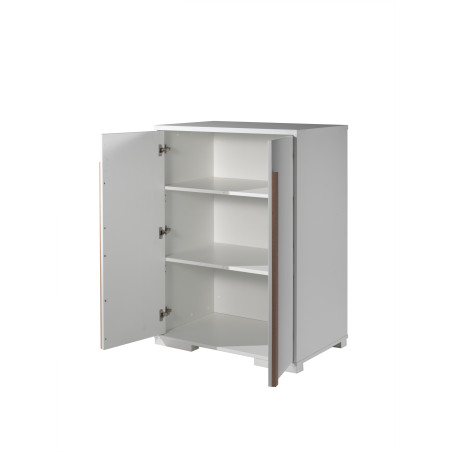 Armoire 2 portes pour ldhs9014 BERT - Panneaux de particules, blanc
