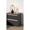 Chevet BERT - Panneaux de particules, anthracite