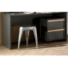 Caisson de bureau BERT - Panneaux de particules, anthracite