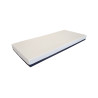 Matelas excellence MOMO 90 x 200 x 23 cm - Ressorts ensachés, blanc