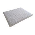 Parc carré MOMO 75 x 95 x 8 cm - Mousse, blanc