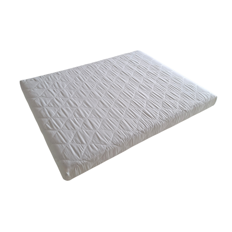 Parc carré MOMO 75 x 95 x 8 cm - Mousse, blanc