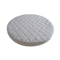 Parc rond ø MOMO 90 x 8 cm - Mousse, blanc