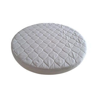 Parc rond ø MOMO 90 x 8 cm - Mousse, blanc