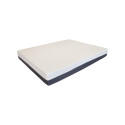 Matelas royal MOMO 120 x 200 x 23 cm - Ressorts ensachés, blanc