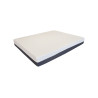 Matelas royal MOMO 120 x 200 x 23 cm - Ressorts ensachés, blanc