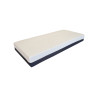 Matelas royal MOMO 90 x 200 x 23 cm - Ressorts ensachés, blanc