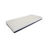 Matelas visco MOMO 90 x 200 x 15 cm - Mousse Technifoam, blanc