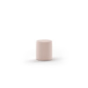 Pouf bouclé SHEETA - 100% Polyester, rose