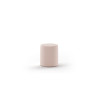 Pouf bouclé SHEETA - 100% Polyester, rose