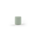 Pouf bouclé SHEETA - 100% Polyester, vert olive