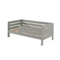 Lit junior (71) TOBIAS 70 x 140 cm - Pin massif, gris