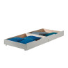 Ensemble de 2 tiroirs CAMILLE - Pin scandinave, blanc