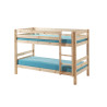 Lit superposé (h 140cm) CAMILLE 90 x 200 cm - Pin scandinave, nature