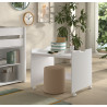 Bureau pour lit mi-hauteur ANNIE - MDF, blanc