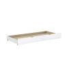 Lit tiroir ANNIE 90 x 190 cm - Pin scandinave, blanc