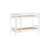 Lit superposé (h 160 cm) ANNIE 90 x 200 cm - Pin scandinave, blanc