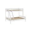 Lit de famille + ANNIE 140 x 200 cm - Pin scandinave, blanc