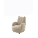 Sofa ours mini bouclé davis TITOUAN - Mousse, beige